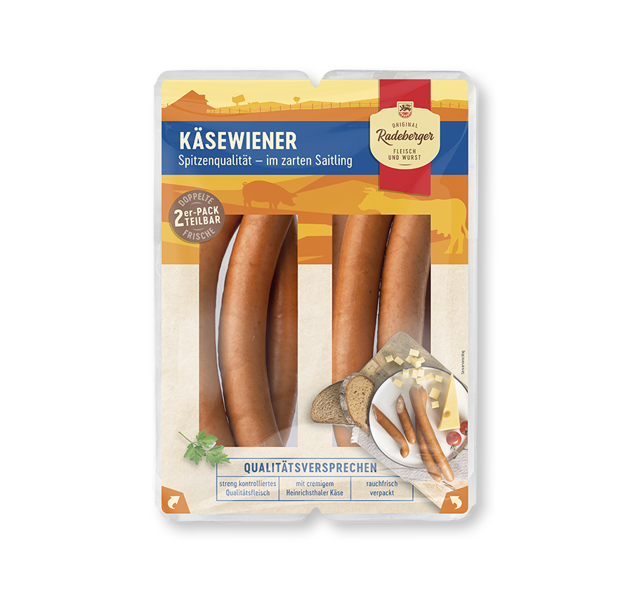 Original Radeberger Käsewiener